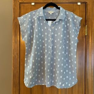 Loft cotton blouse